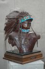 Joseph Medicine Crow - Bronze Sculpture