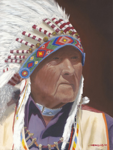 Joseph Medicine Crow - Giclee - Click Image to Close